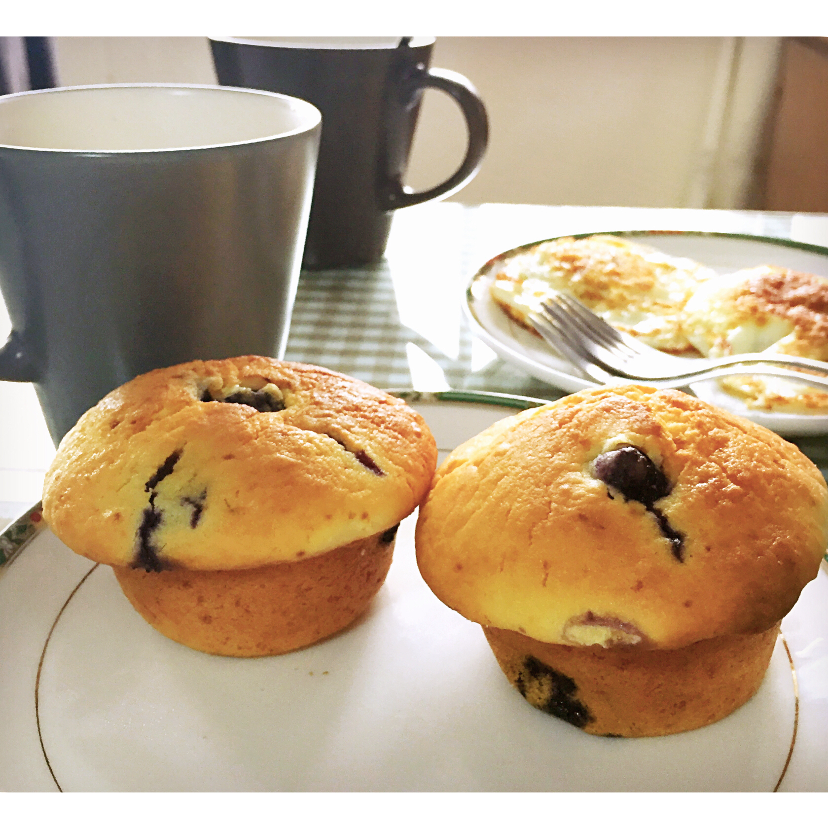 蓝莓玛芬蛋糕 Blueberry Muffin