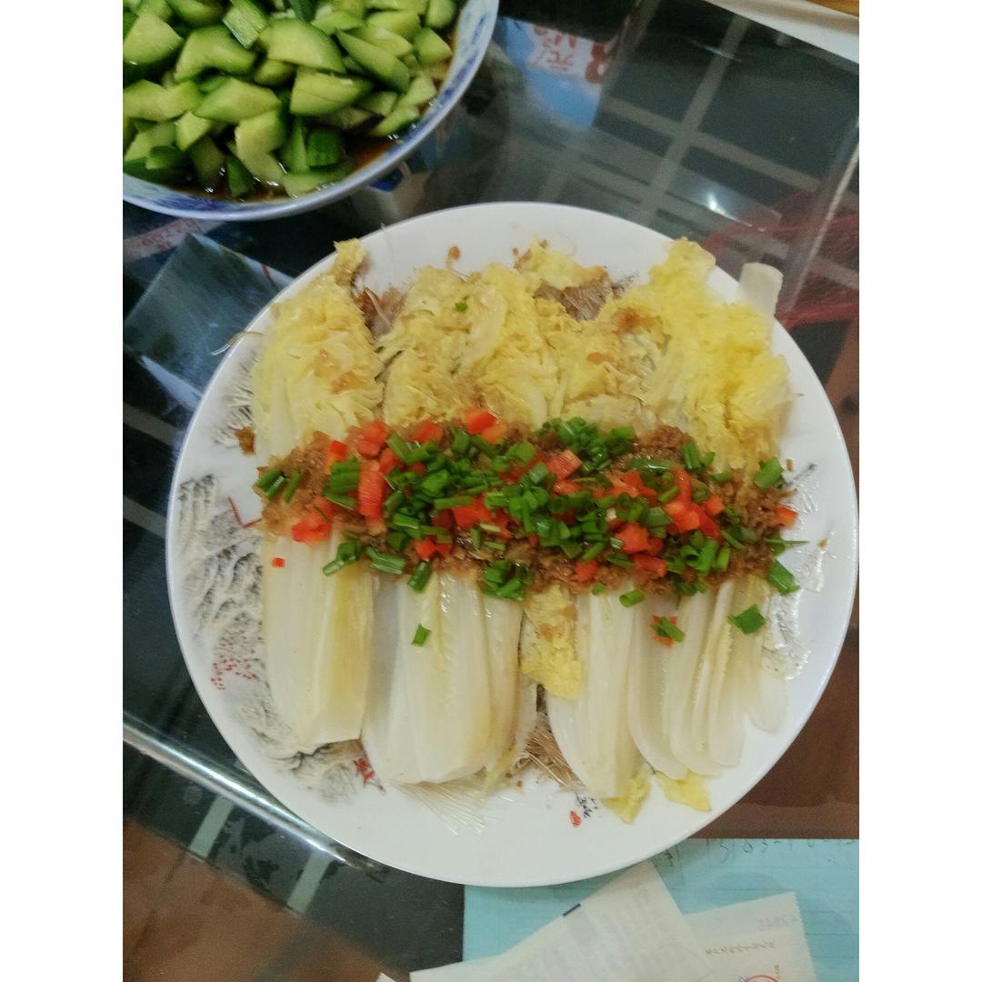 蒜蓉粉丝蒸娃娃菜