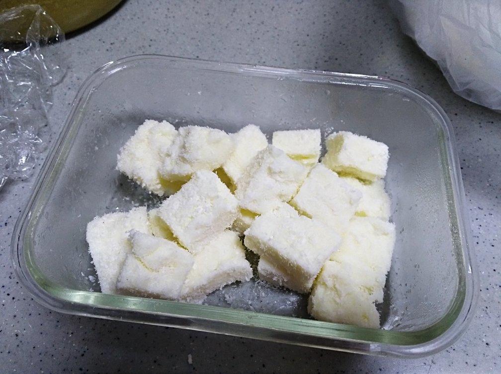 太棒啦！1个方子，做出2道口味一流的甜品！——椰奶小方&炸鲜奶