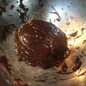 海盐奥利奥黑巧蛋糕（4寸）的做法 步骤13