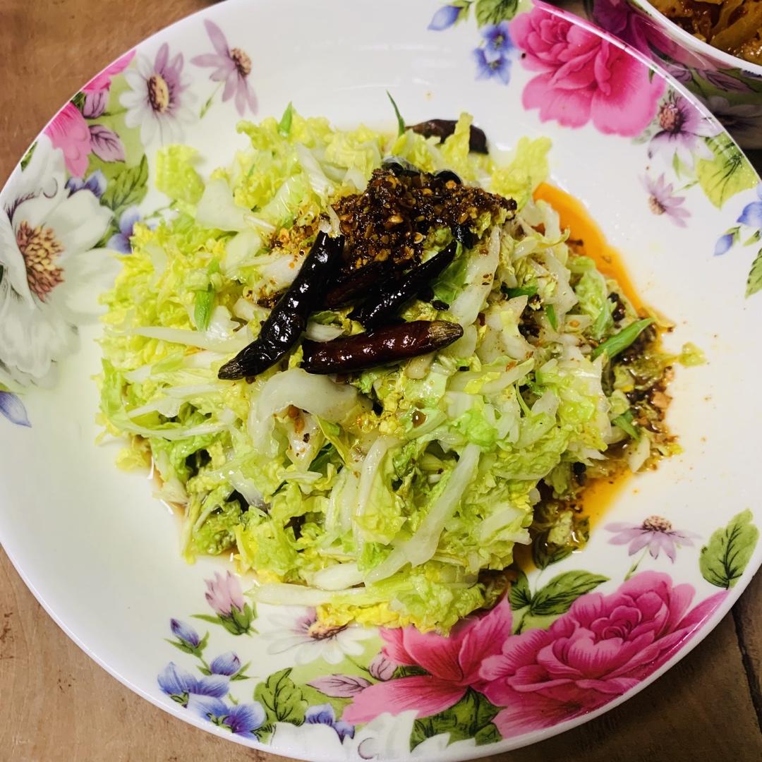 凉拌娃娃菜