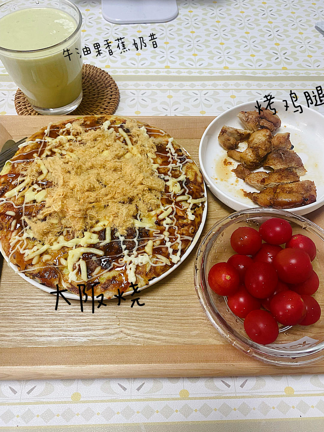正宗的大阪烧 Okonomiyaki  | 附营养成分和自制大阪烧酱汁教程