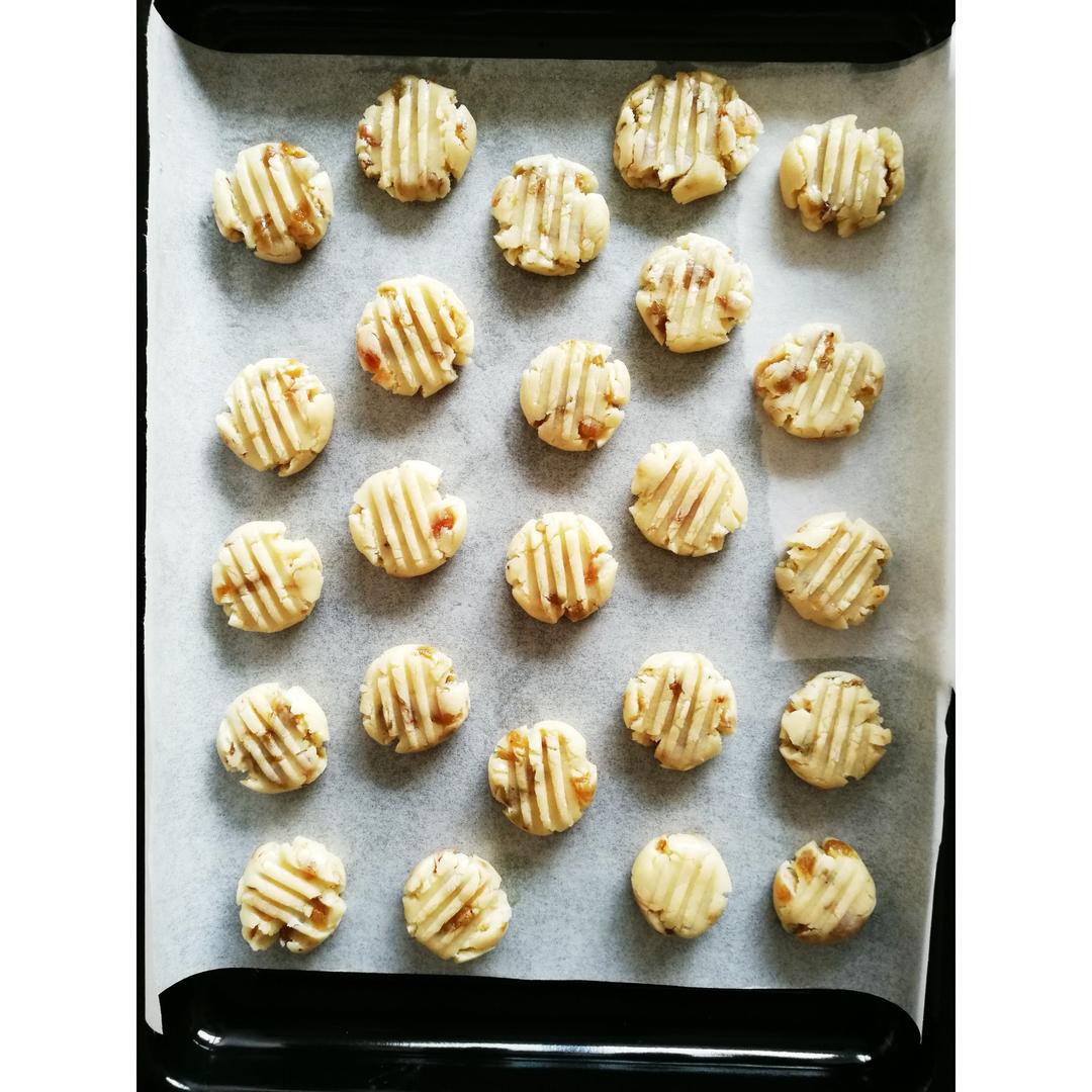 （无黄油）健康奶香提子酥饼