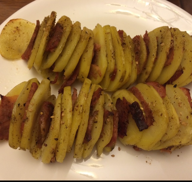 培根风琴烤土豆