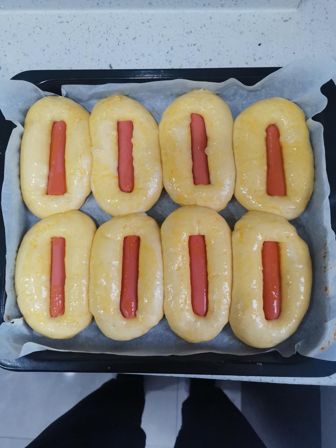 热狗面包