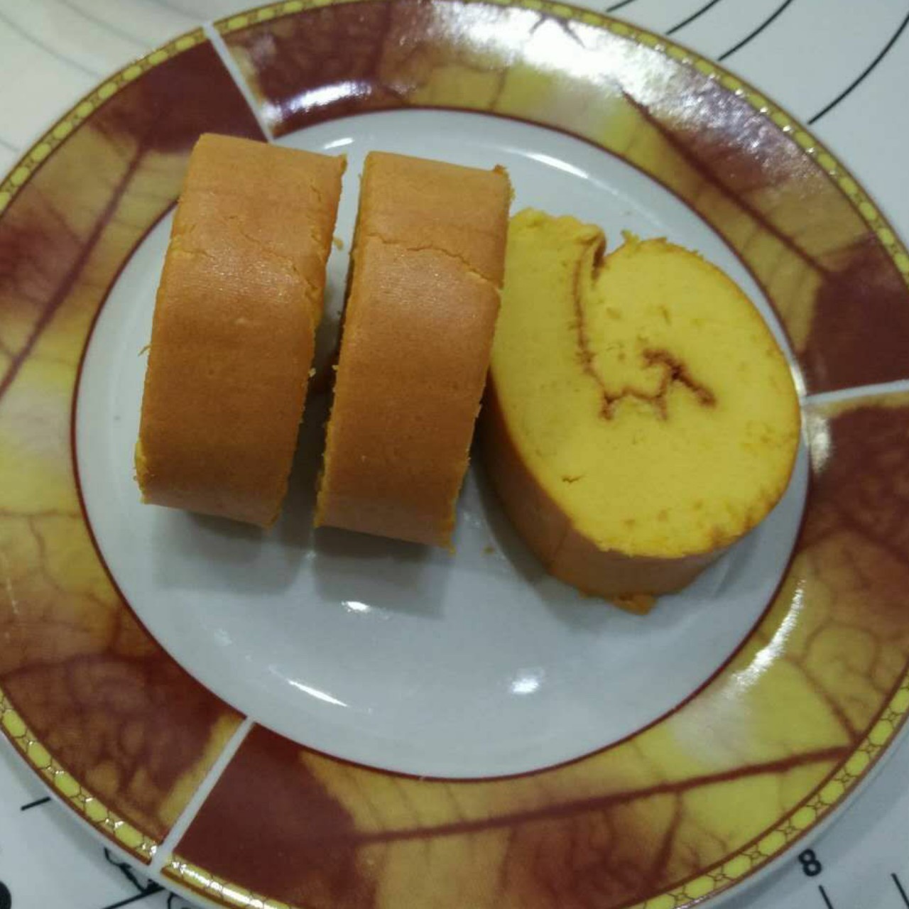 原味蛋糕卷