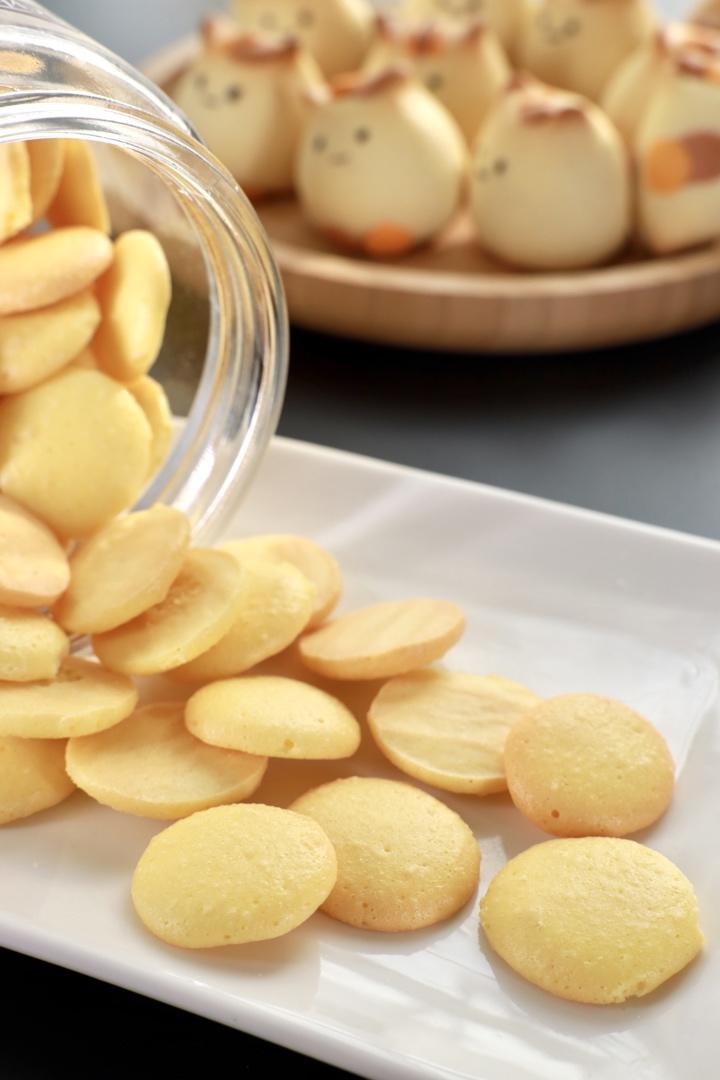 1884_dxjn做的鸡蛋小饼干,又香又酥,比买的还好吃