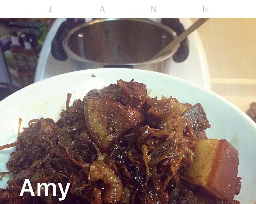 笋干烧肉的做法