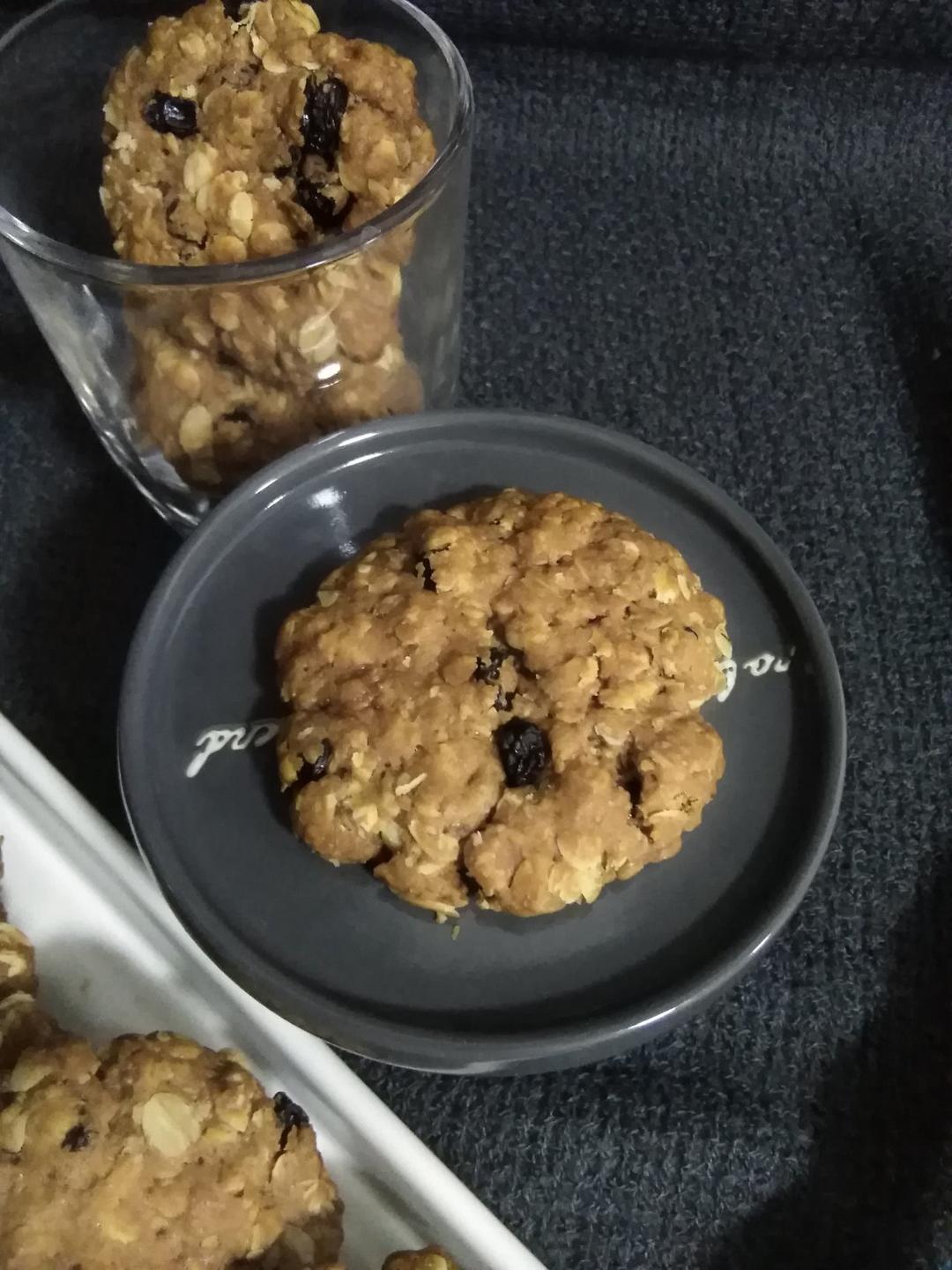 肉桂燕麦饼干（素）