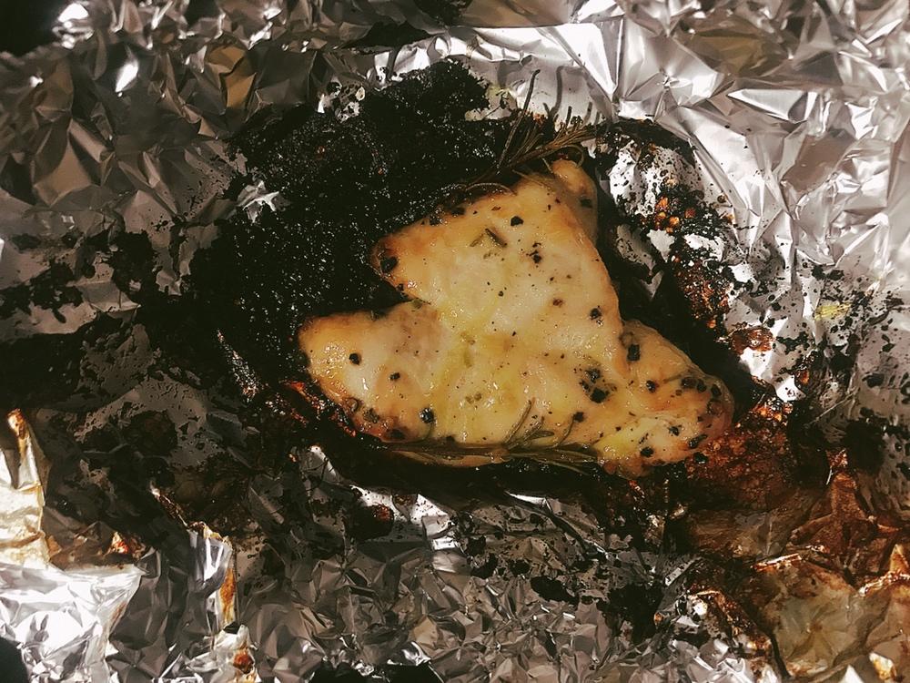 酷炫屌炸天好吃的煎鸡胸肉（香蒜蜂蜜煎鸡胸肉）