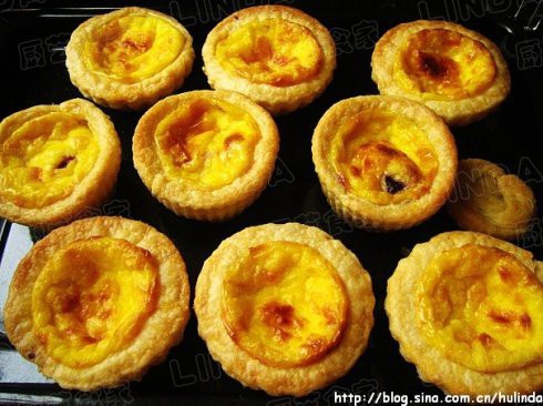 紫薯蛋挞的做法