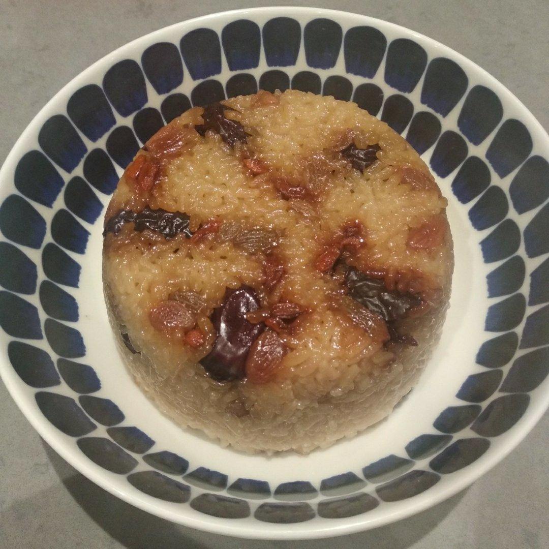 红糖糯米八宝饭