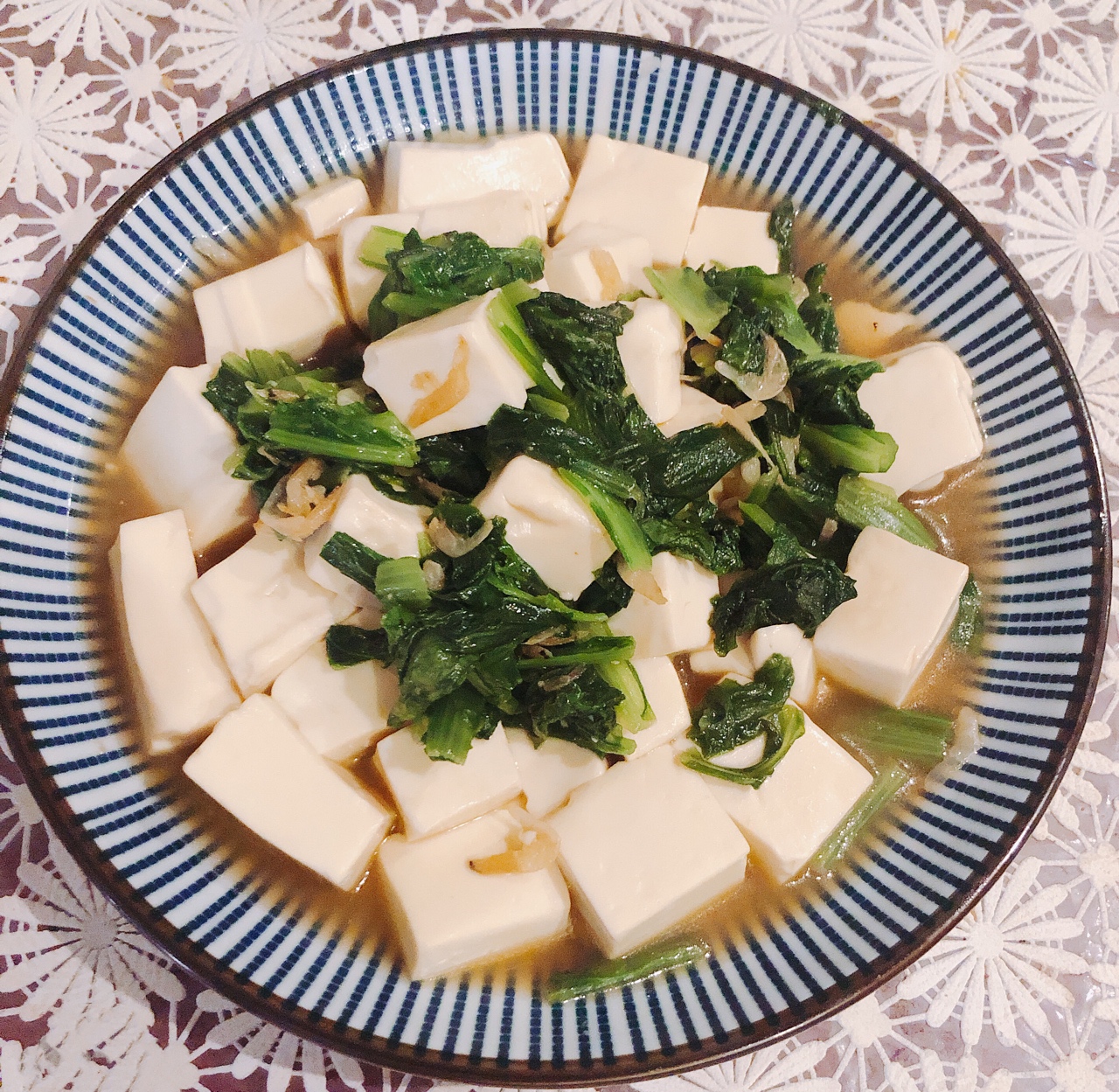 小白菜豆腐