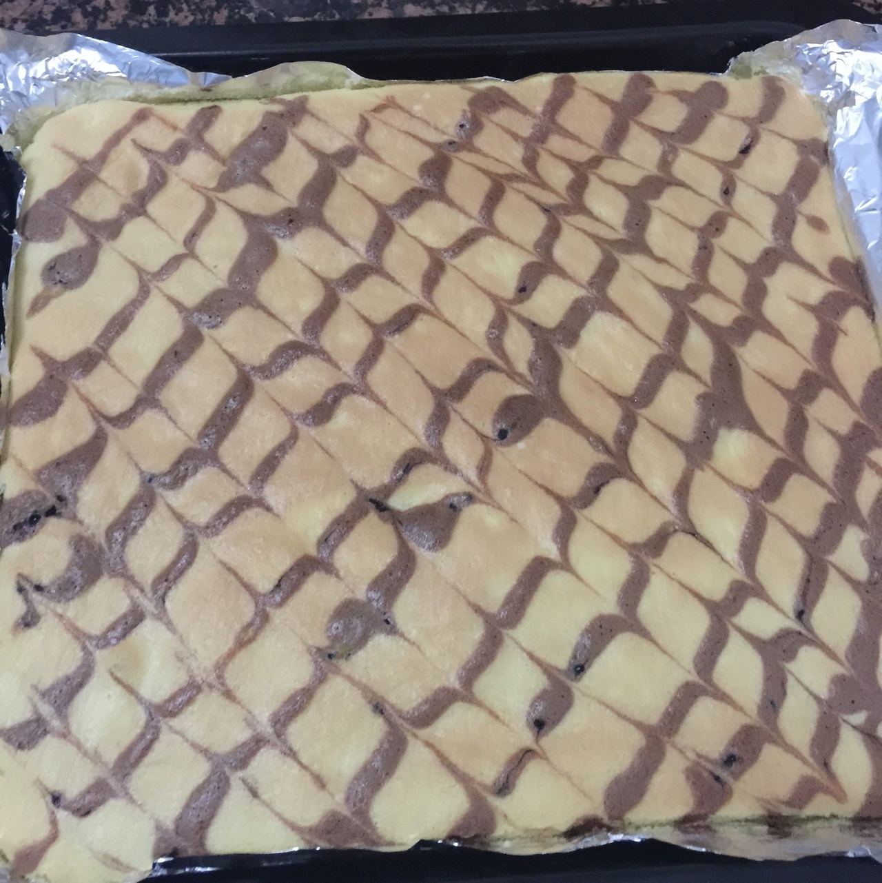 千叶纹蛋糕卷