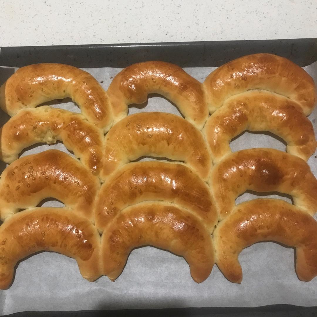 奶香牛角包—新手入门级的面包