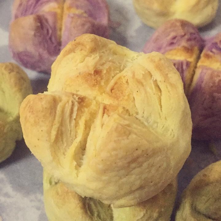 花开富贵之四种口味的椰蓉开口酥