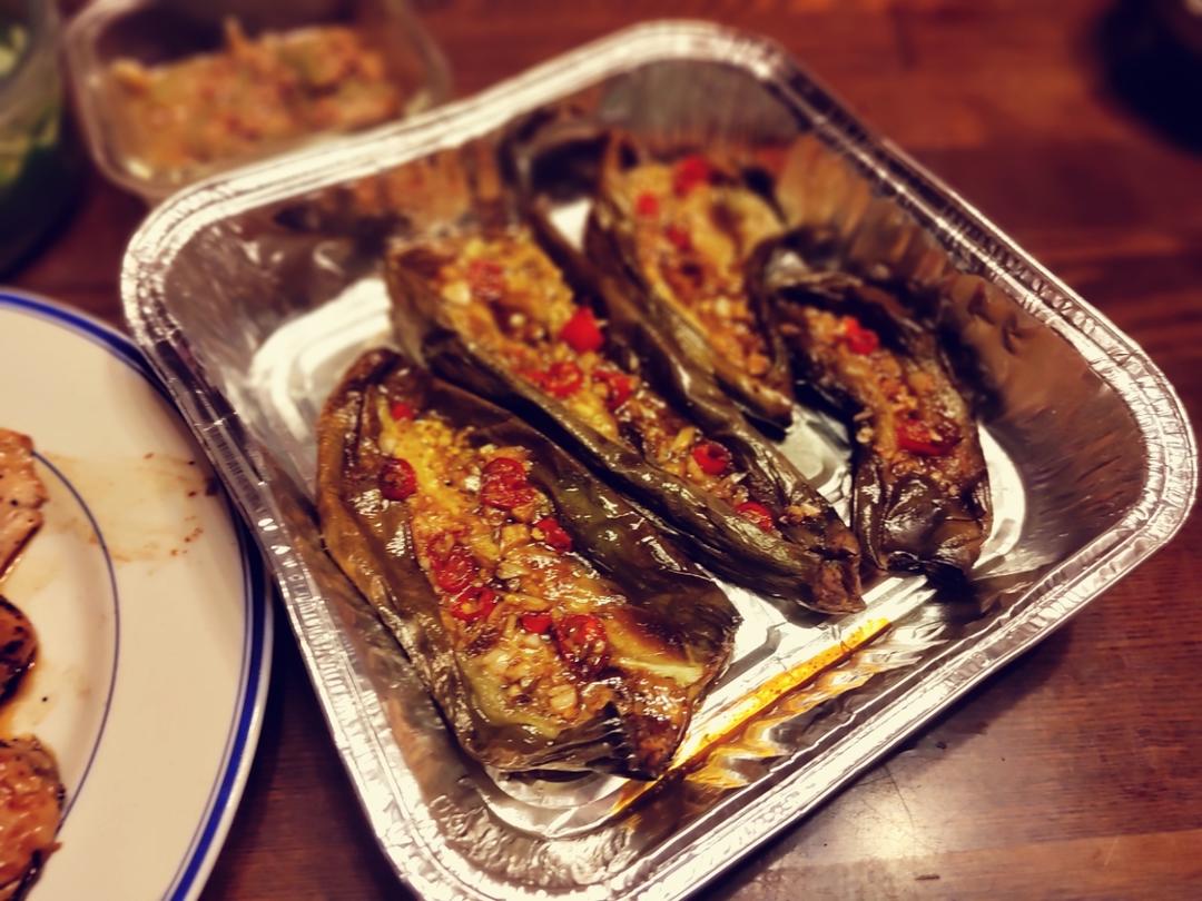 空气炸锅烤茄子