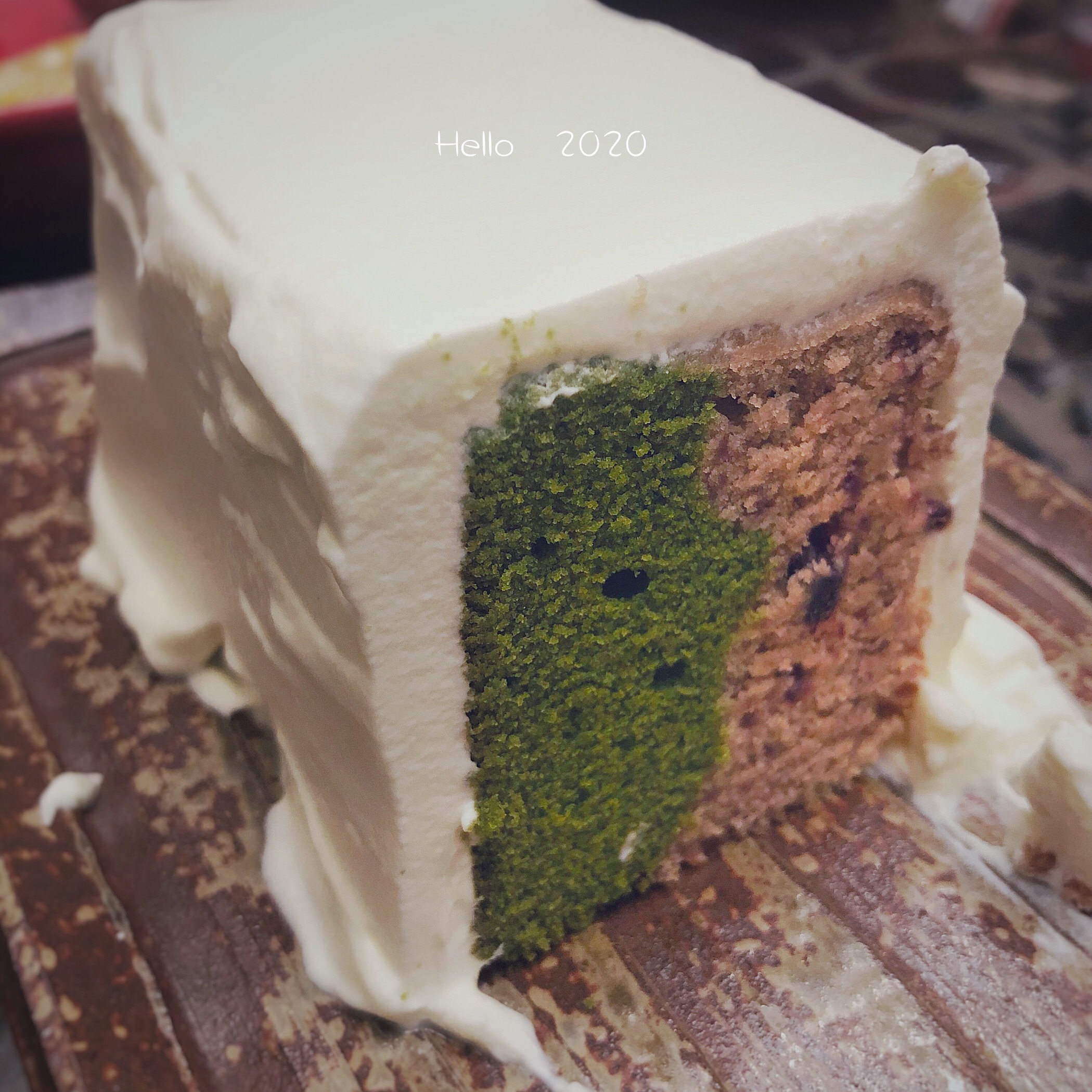 小森林🌲 二色のケーキ