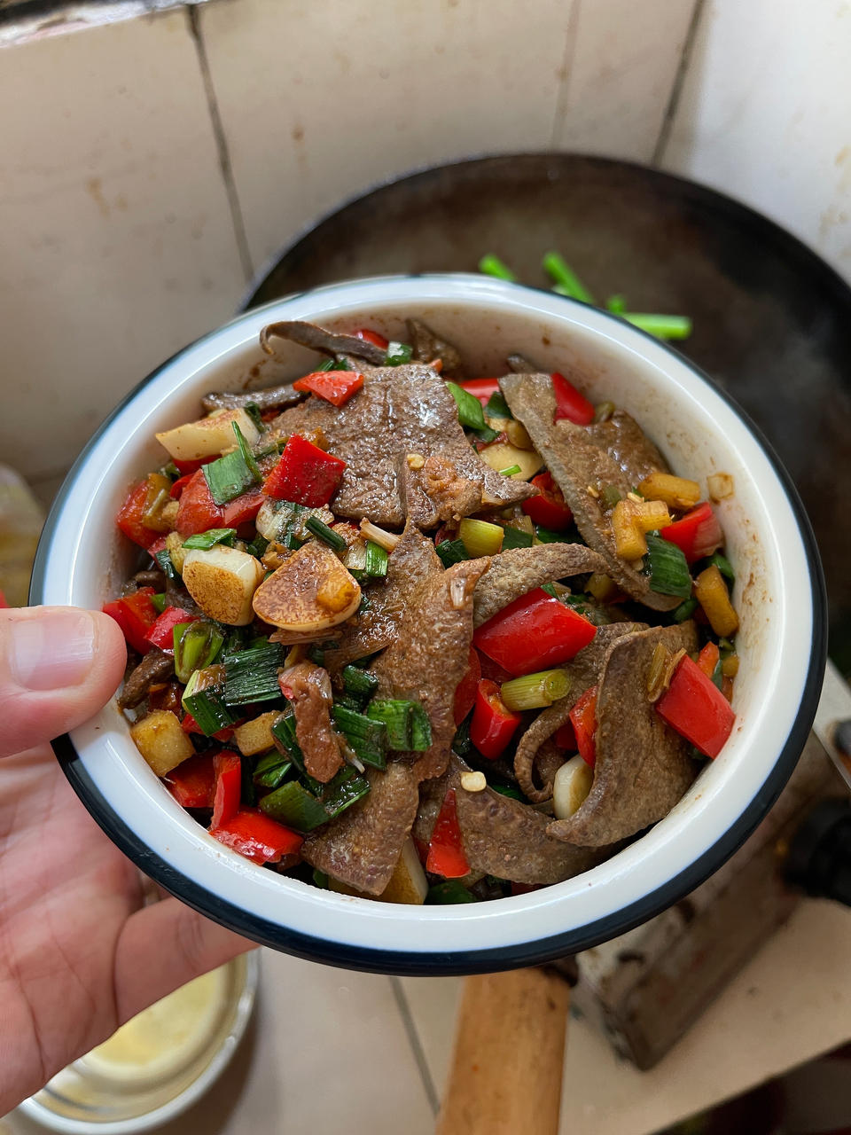 这样炒的猪肝鲜嫩入味，一点都不腥，特别好吃😋