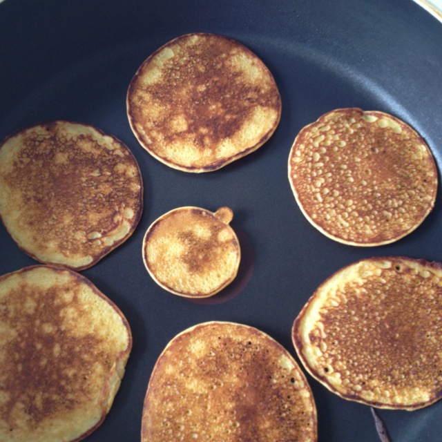 香蕉牛奶小煎饼
