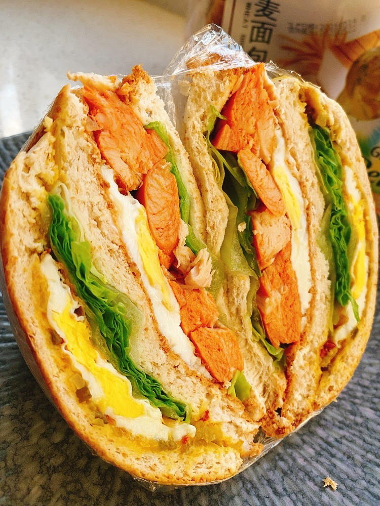 吐司这样吃-一周减脂三明治不重样