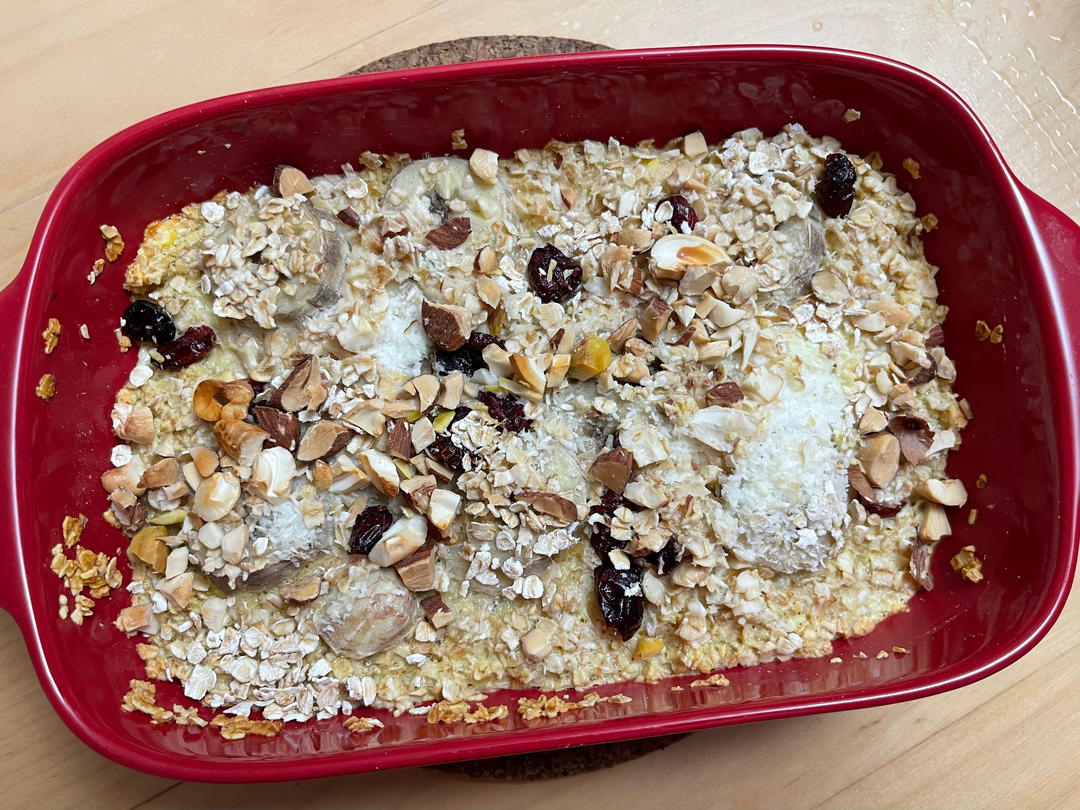 Baked Oatmeal Breakfast 早餐烤燕麦