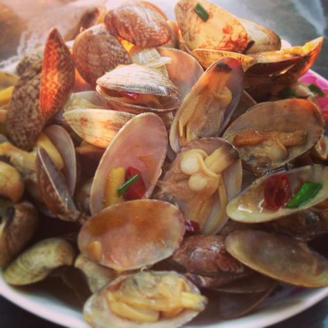 辣炒花蛤
