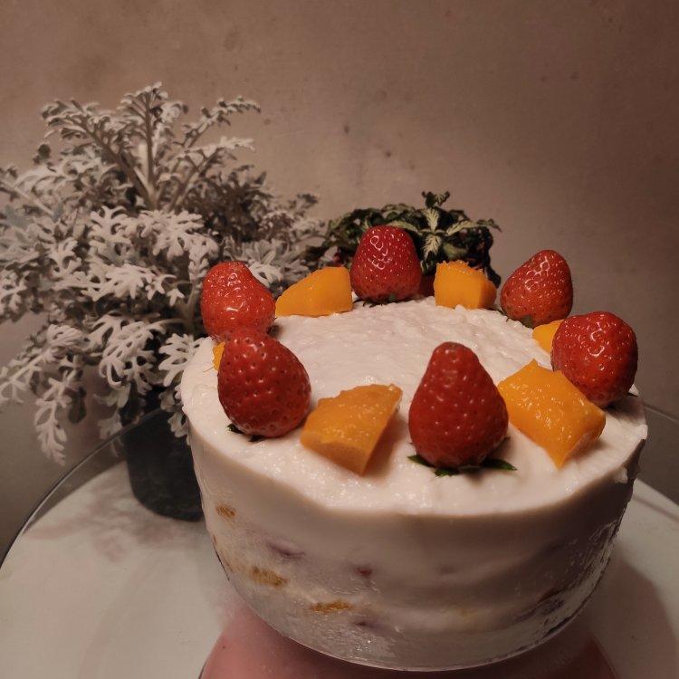 红丝绒大理石戚风Marbled Chiffon Cake（后蛋法超细腻）