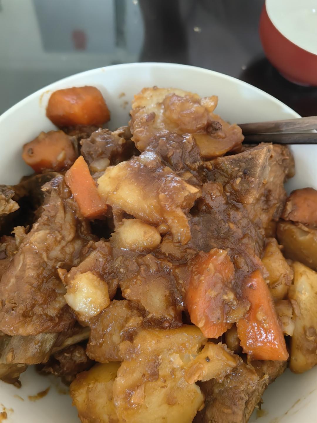 🔥巨好吃的红烧排骨炖土豆❗️懒人版轻松做拿手菜