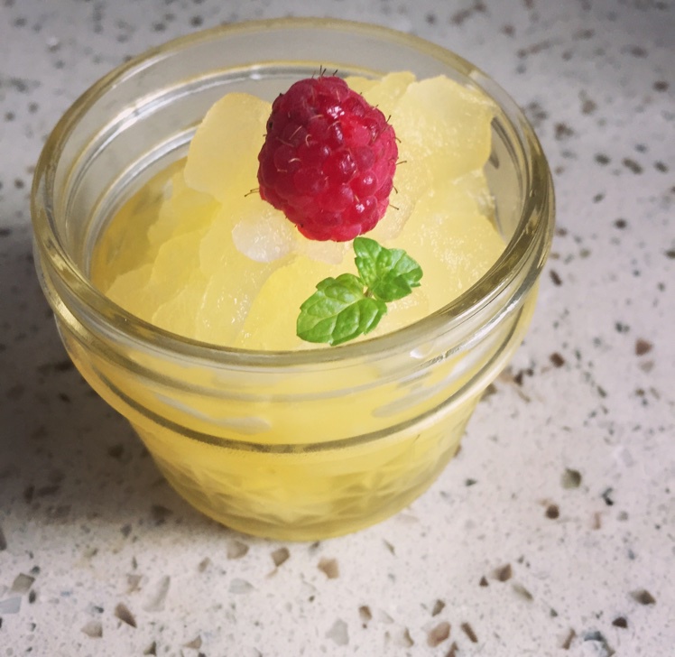 ice cream in the jar