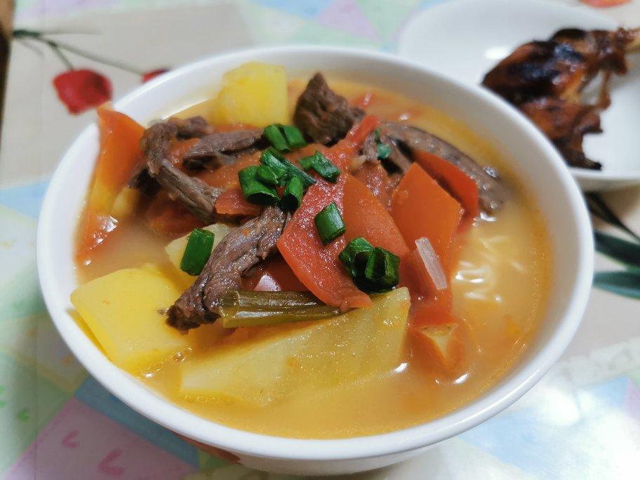 番茄牛肉汤