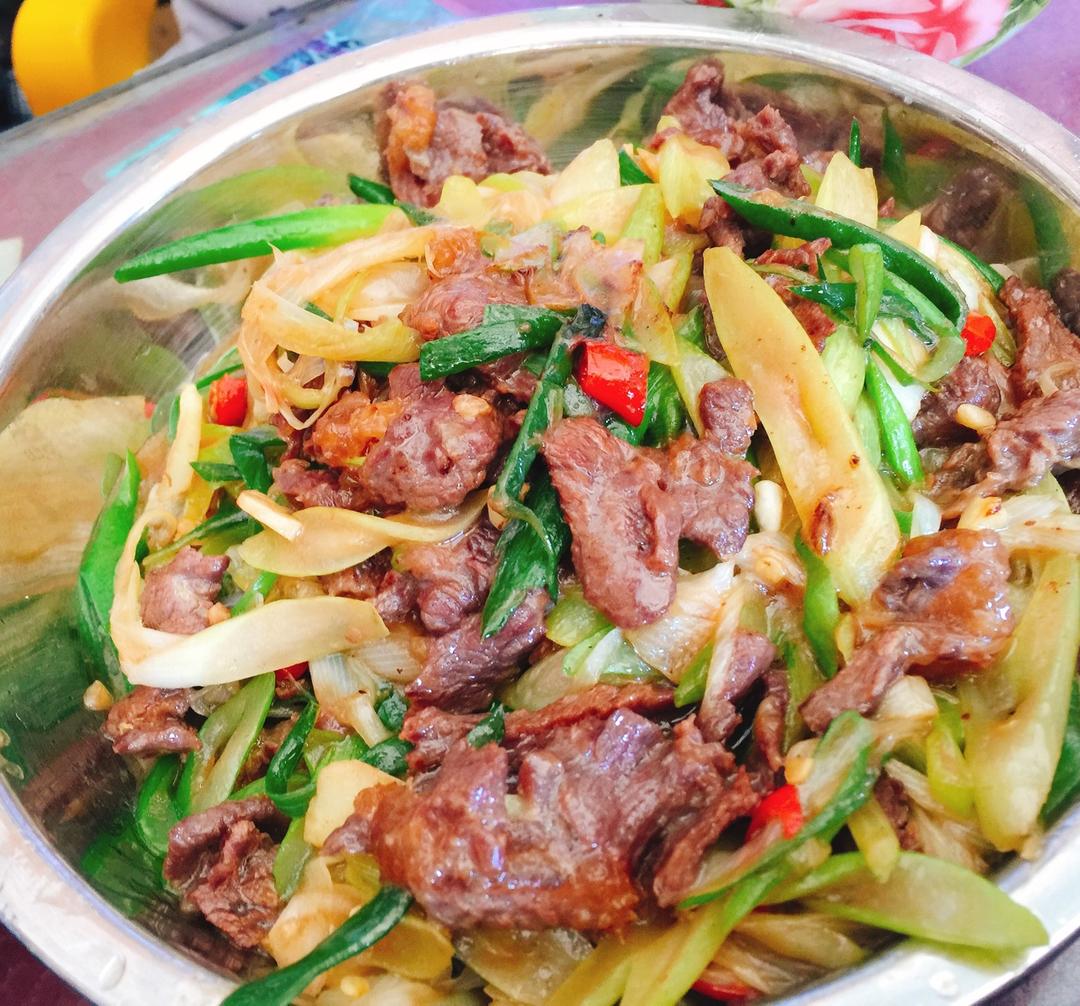 葱爆羊肉