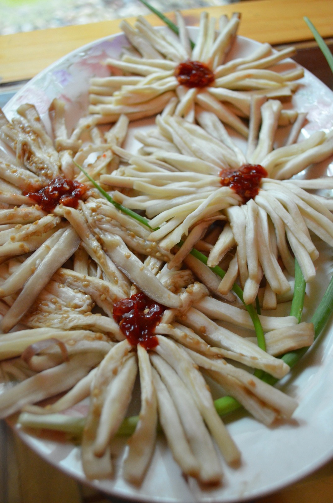菊花茄子