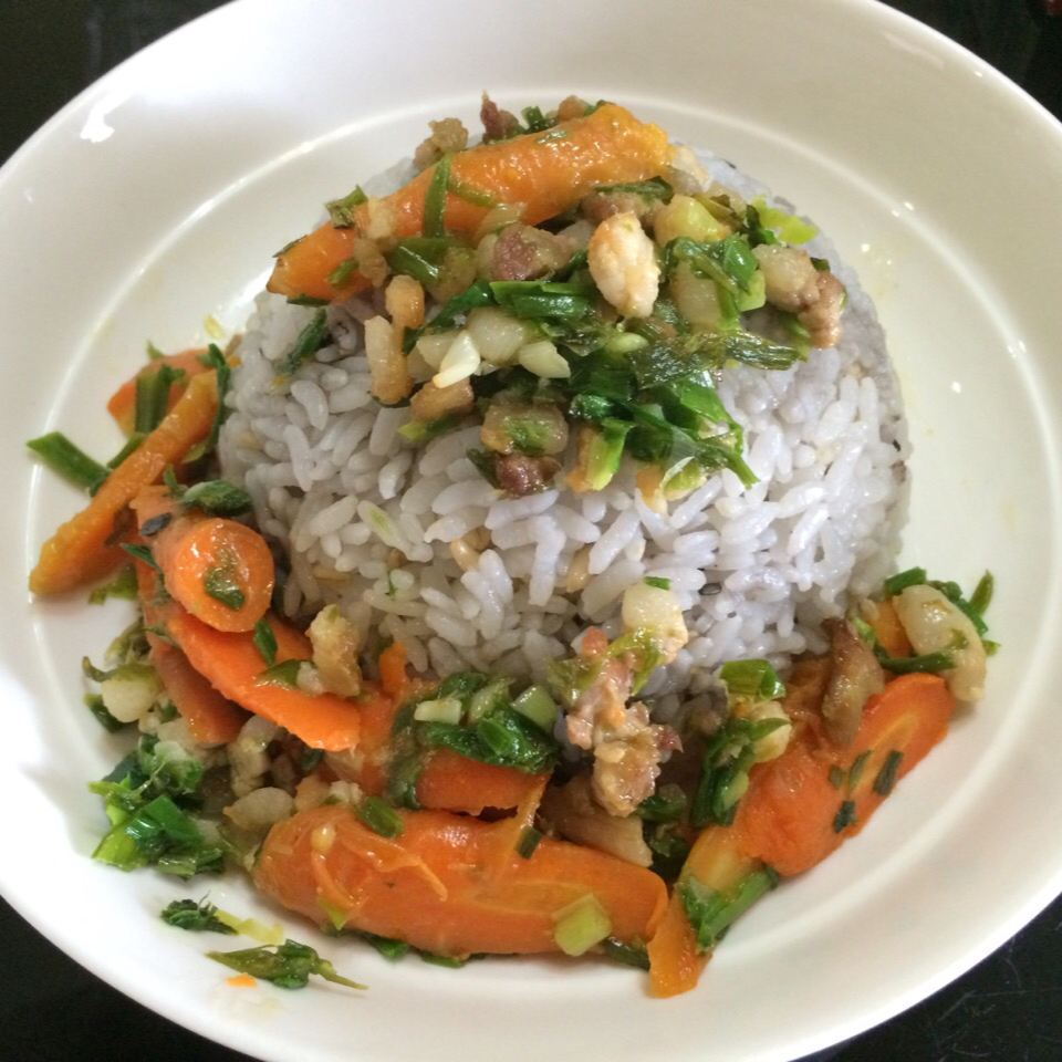 简单易做--虾皮蛋炒饭