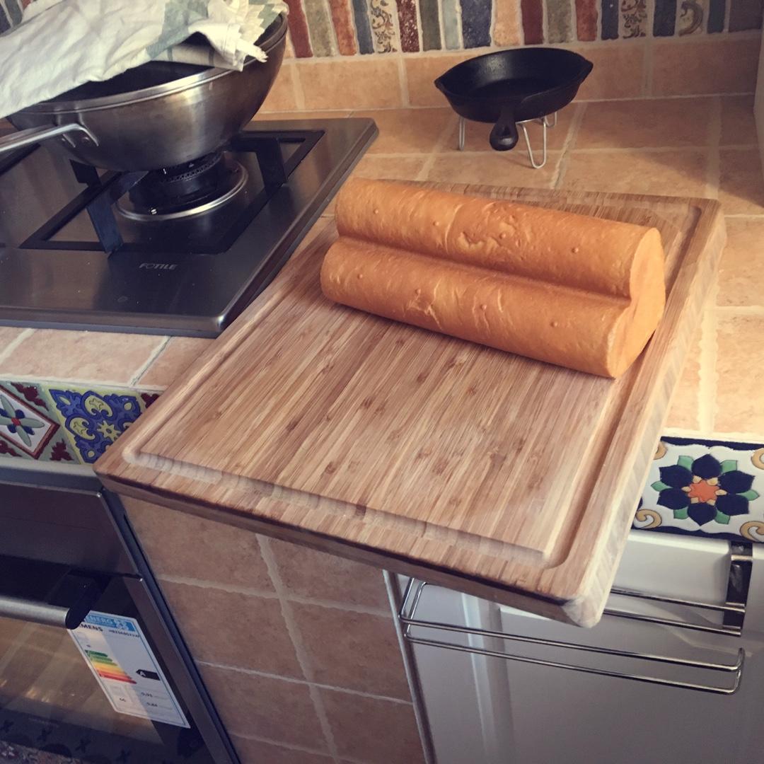 蜜豆抹茶心形吐司