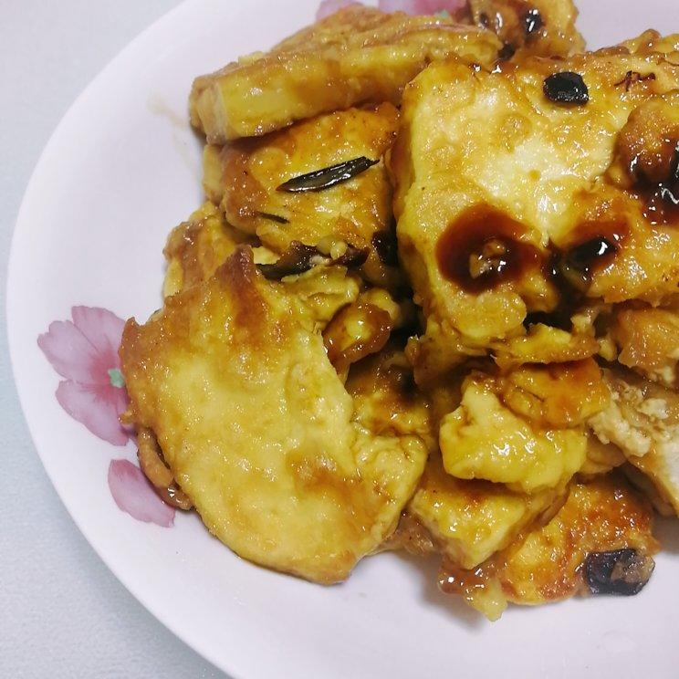 无敌好吃的香煎豆腐