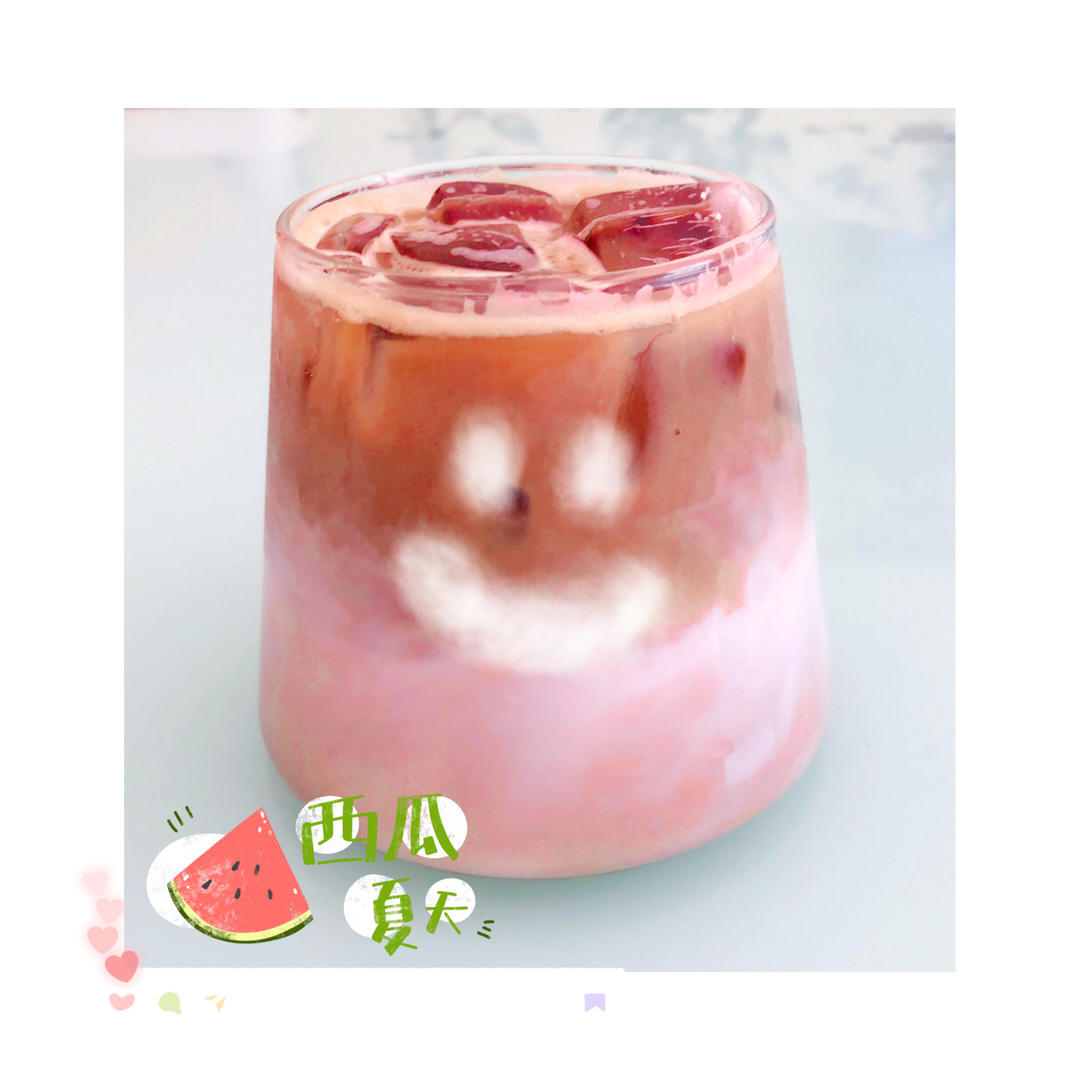 西瓜拿铁