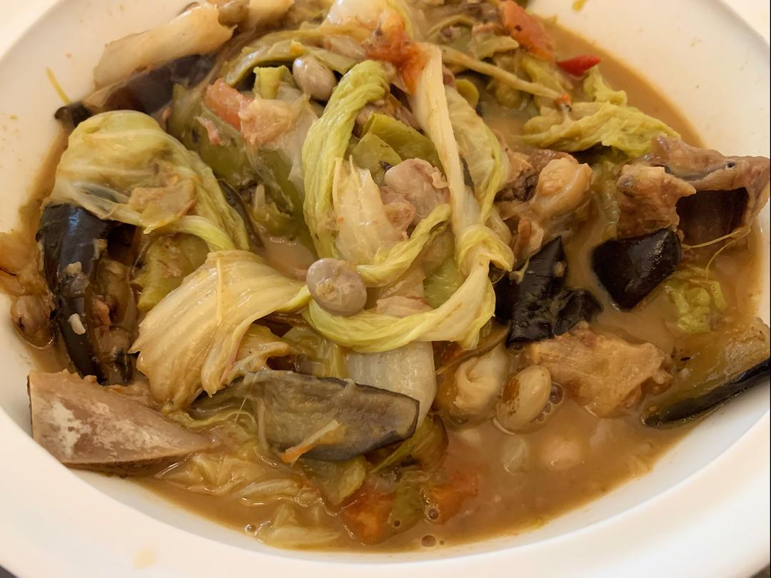 排骨乱炖的做法