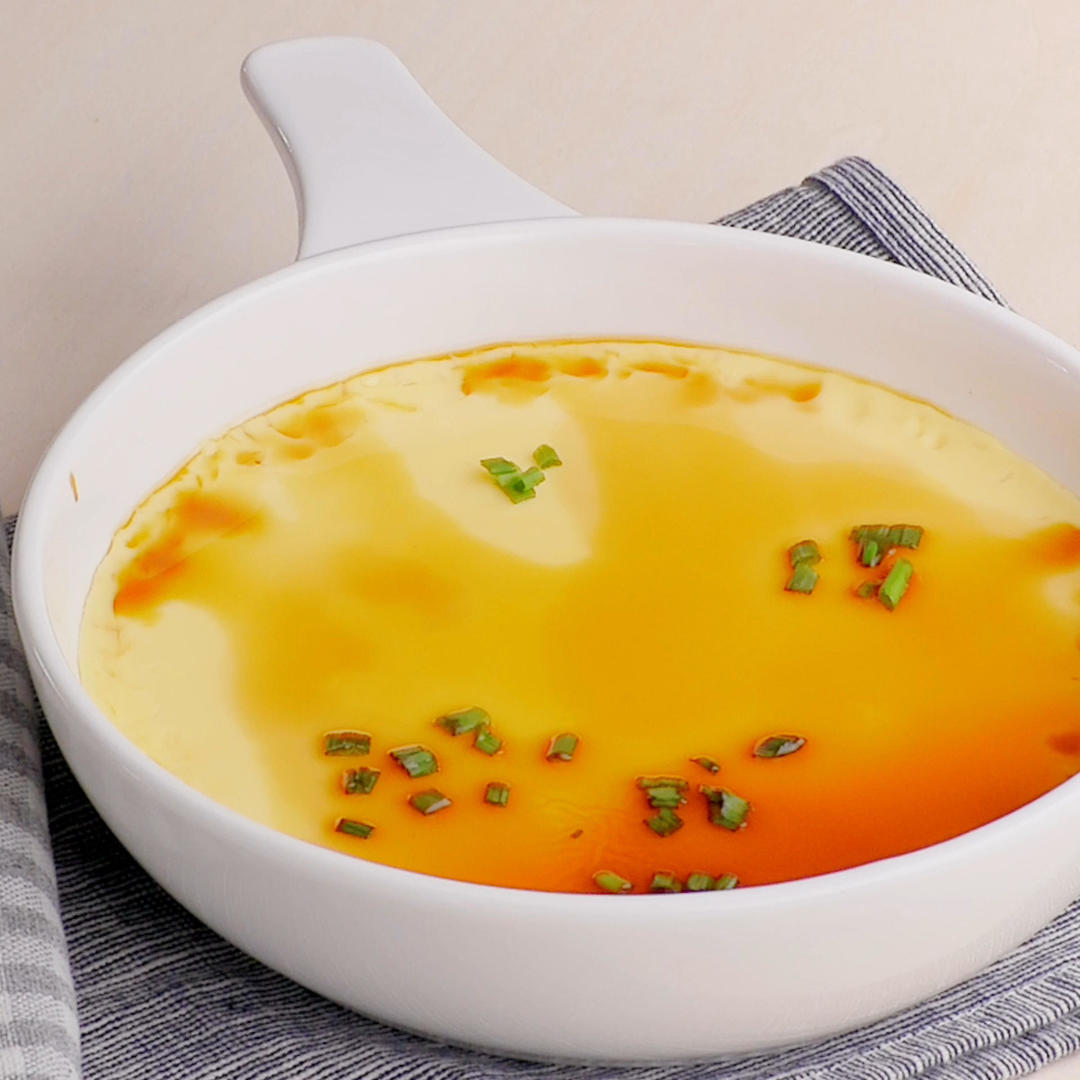 微波炉版鸡蛋羹的做法