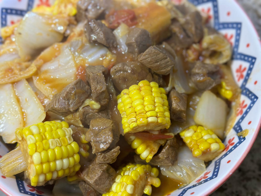 超级简单的番茄炖牛肉
