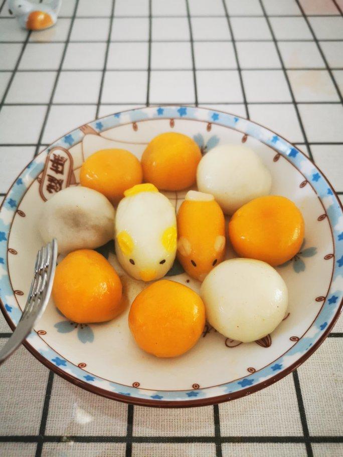 小老鼠汤圆 宝宝辅食食谱