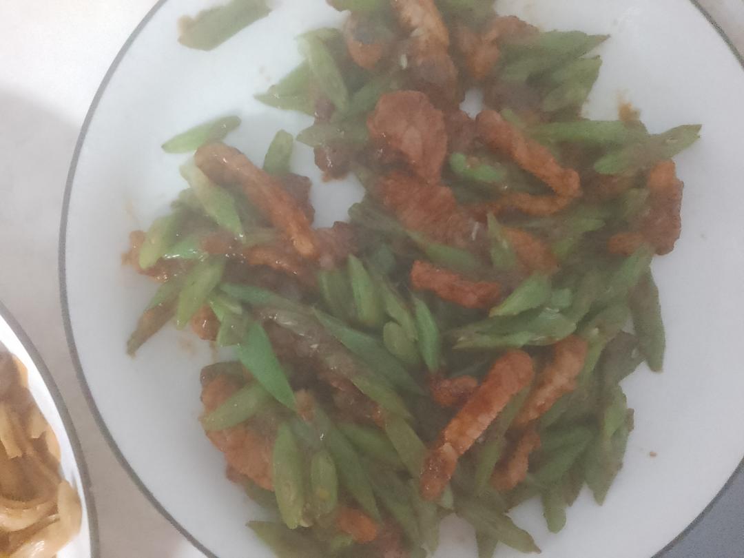 米饭杀手四季豆肉丝