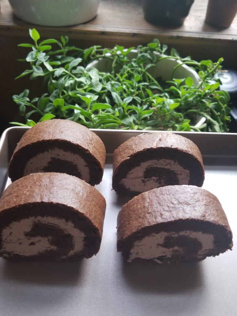 可可蛋糕卷