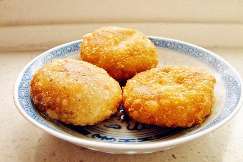 山西特色糯米油糕
