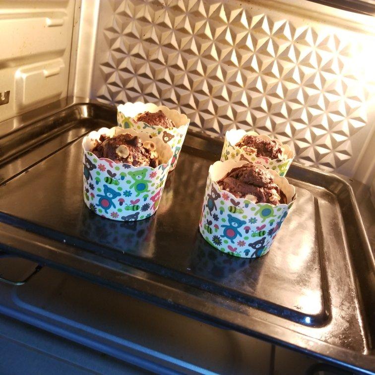 布朗尼杯子蛋糕