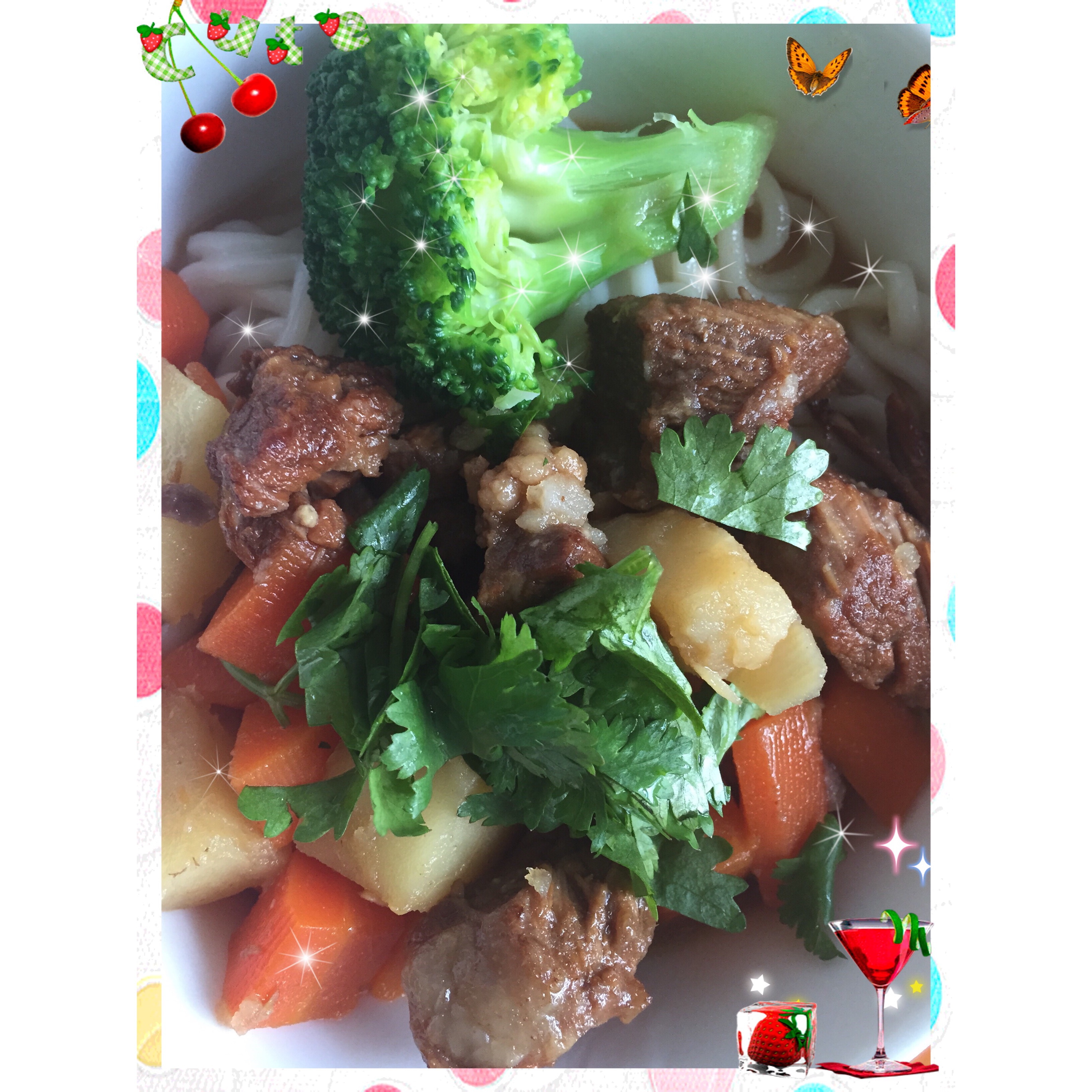 我的红烧牛肉面