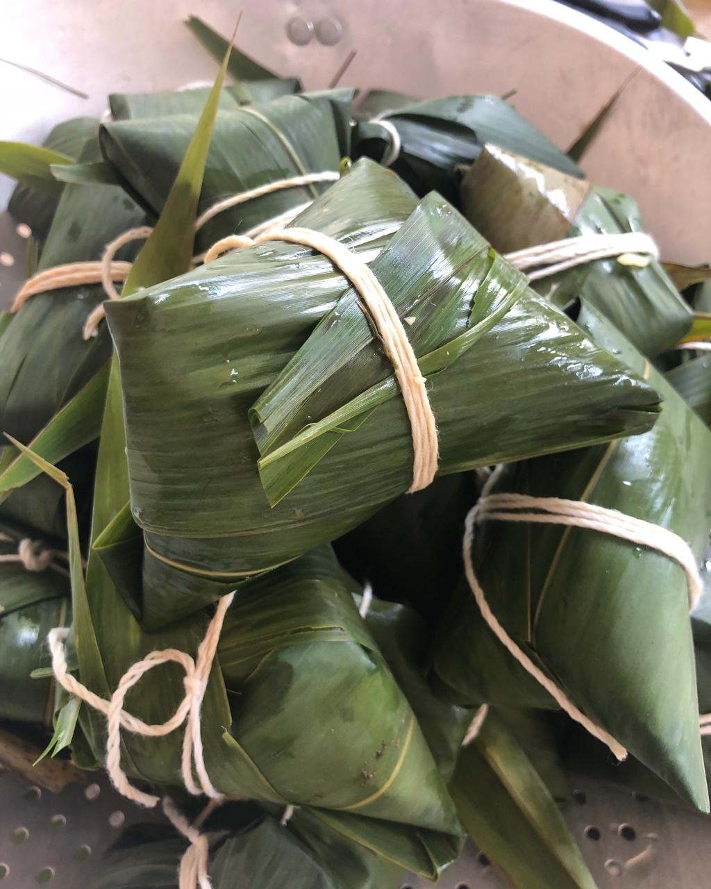 四角长粽子的包法（有视频）