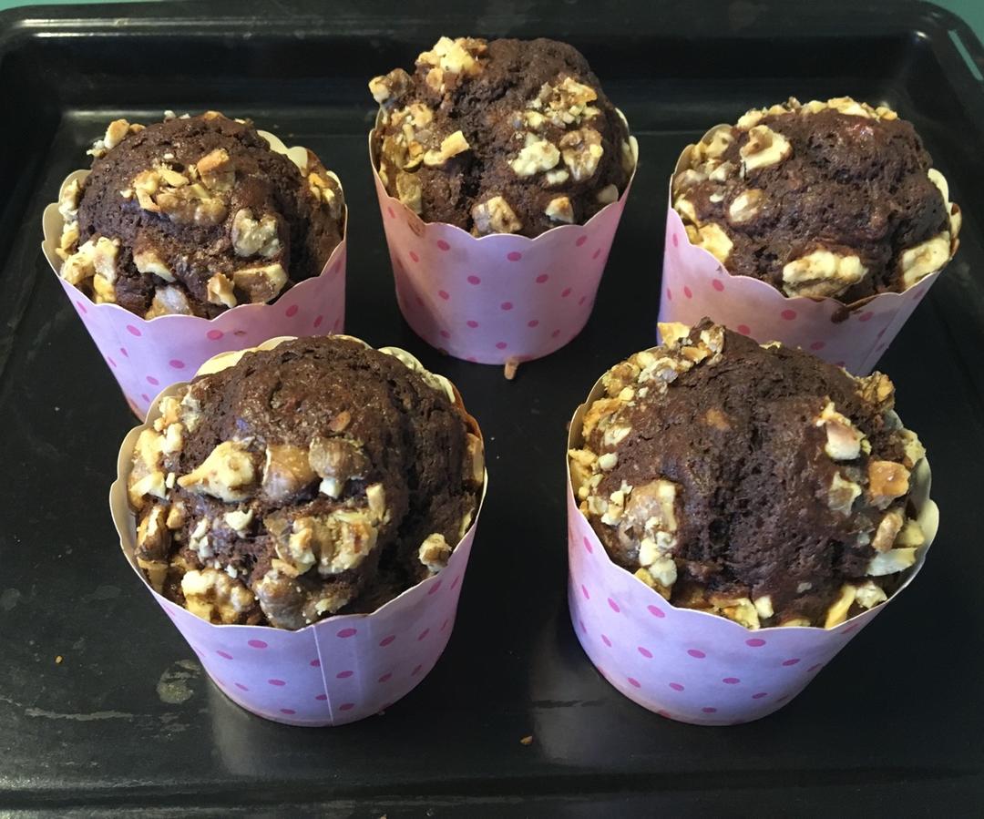 香蕉巧克力马芬