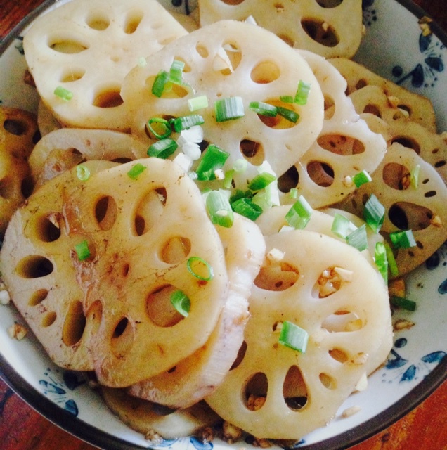 凉拌藕片