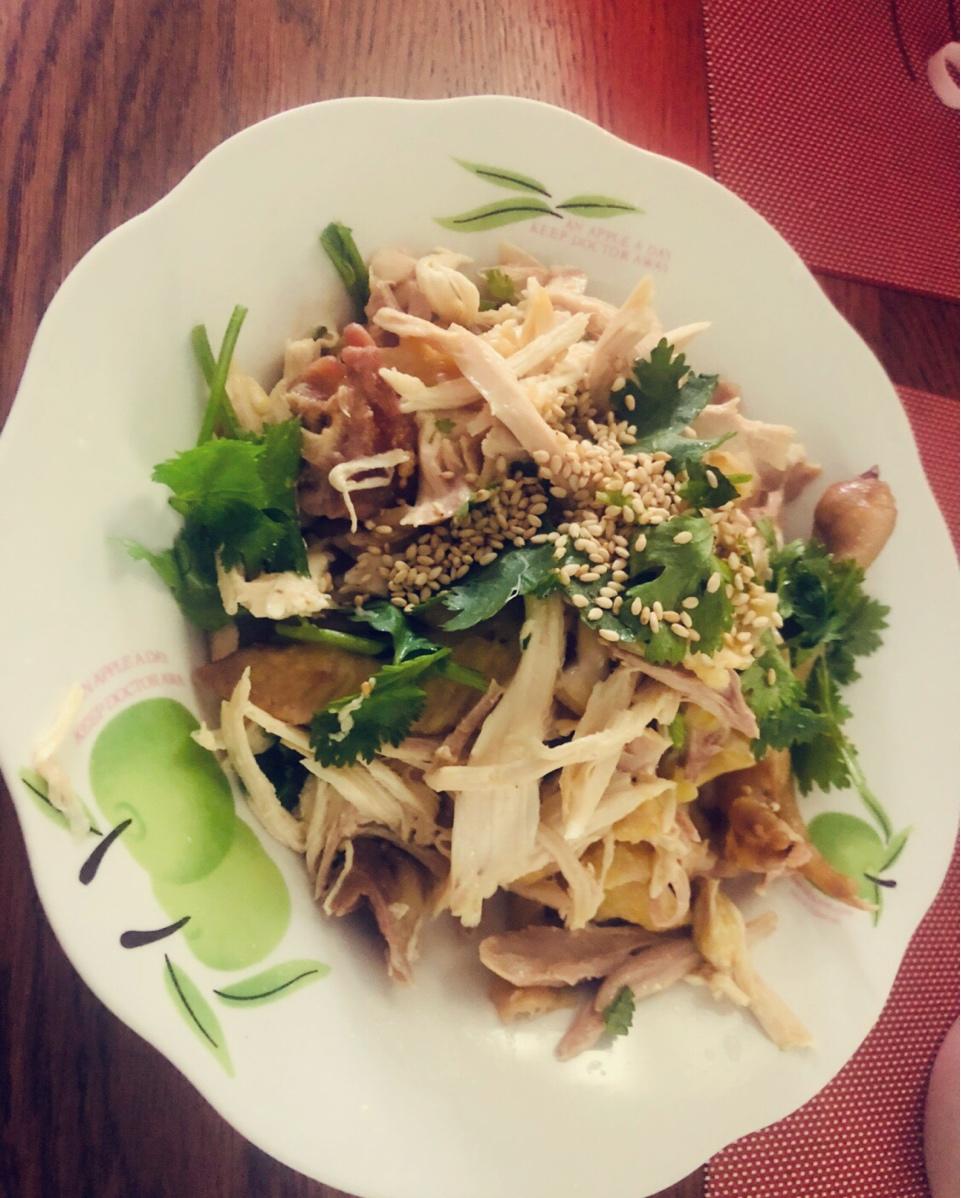 盐焗手撕鸡（电饭锅版）